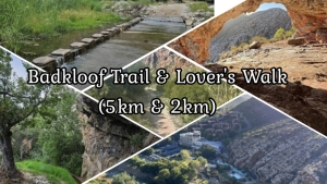 Badkloof Trail to Montagu Springs along Cogman's River up Minnaars ave & Lover's Walk