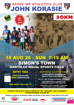 John Korasie 30km Road Race