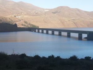 Malibamat'so Bridge is 86m high and 465m long