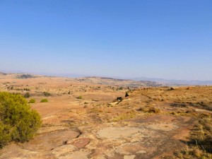 Birds eye of Lesotho