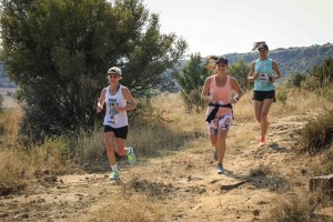 Exciting trail running