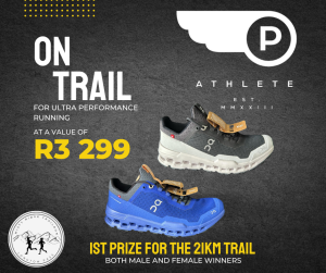 ON trail for Ultra Performance running- Sponsored by OP Athlete Dullstroom