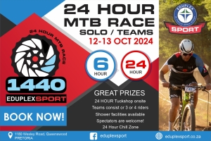 24 & 6 Hour MTB Race in Pretoria