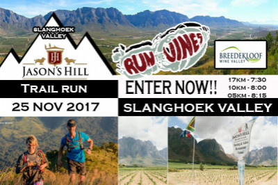 Jason's Hill Trail Run - Slanghoek Valley