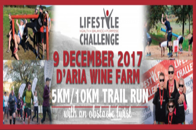 Lifestyle Challenge Trail run with obstacle twist