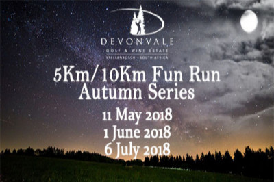 Devonvale 5km/10km Night Run/Walk - May 2018
