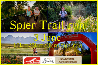 Spier Trail run. Winter series.