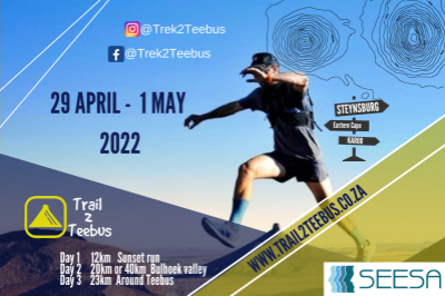 Trail2Teebus 2022 - 3day Karoo Trail Run - Presented by SEESA