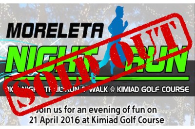 Moreleta Night Run @ Kimiad