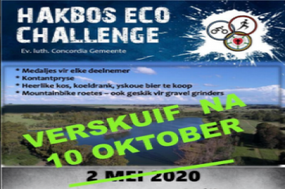 Hakbos Eco Challenge 2020 (Canceled)