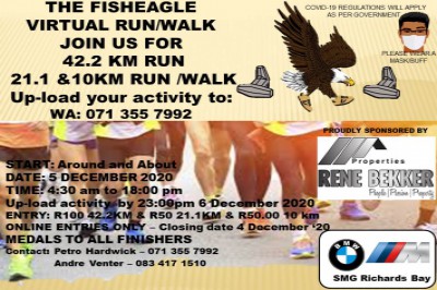 The Fish Eagle Virtual Run/Walk