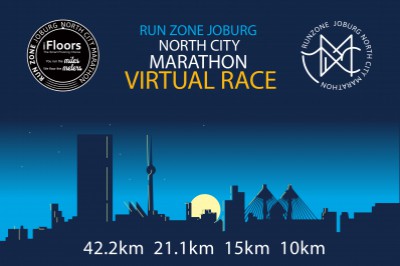 Joburg North City Marathon Virtual Race 2021 Joburg North City Marathon Virtual Race 2021