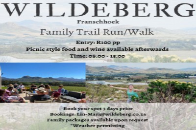 Wildeberg Family Trail run/walk