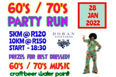 60's/70's Party Run