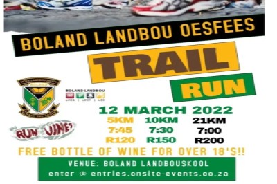 Boland Landbou Oesfees Trail Run Boland Landbou Oesfees Trail Run