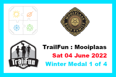 TrailFun Winter Series 1 of 4 : Mooiplaas