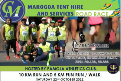 Marogoa Tent Hire and Services Road Race