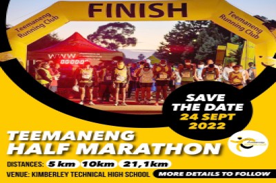 Teemaneng Half Marathon Race