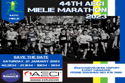 AECI Mielie Marathon 2023 - 44th Edition, Hosted By Goudveld Multisport