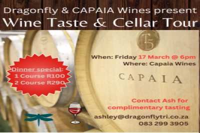 Dragonfly Wine Taste & Cellar Tour