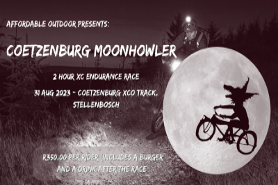 Affordable Outdoor presents Coetzenburg Moonhowler 2 Hour MTB Endurance Race