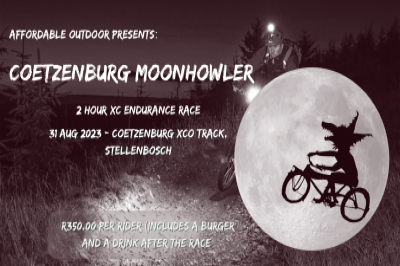 Affordable Outdoor presents Coetzenburg Moonhowler 2 Hour MTB Endurance Race Affordable Outdoor presents Coetzenburg Moonhowler 2 Hour MTB Endurance Race