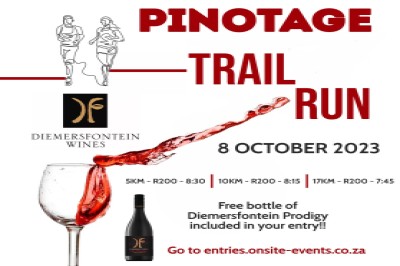 The Diemersfontein Pinotage Trail Run