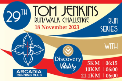 Tom Jenkins Challenge with Discovery Vitality 2023