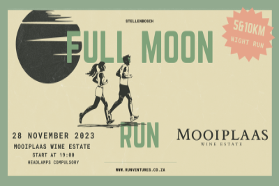 Mooiplaas Full Moon Run | Entry Ninja – the best outdoor, fitness and  sporting event entries in your area.