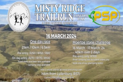 Misty Ridge Trailrun & Moertoe stage challenge