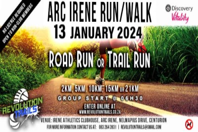 ARC Irene Run/Walk - 13 January 2024