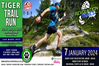 Tiger Trail Run/Walk - 7 January 2024