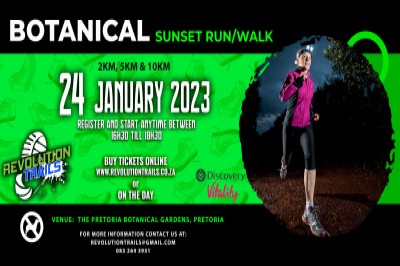 Botanical Sunset Run/Walk - 24 January 2024