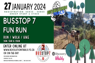 Busstop7 Fun Run/Walk - 27 January 2024