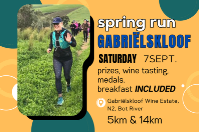 Spring run at Gabriëlskloof