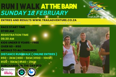 Sunday Run/Walk@The Barn