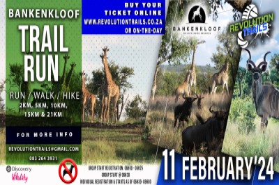 Bankenkloof Trail Run/Walk - 11 February 2024