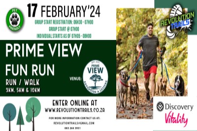 Prime View Fun Run/Walk - 17 February 2024 | Entry Ninja – the best  outdoor, fitness and sporting event entries in your area.