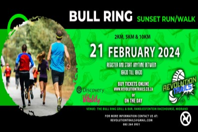 Bull Ring Sunset Run/Walk - 21 February 2024 | Entry Ninja – the best  outdoor, fitness and sporting event entries in your area.