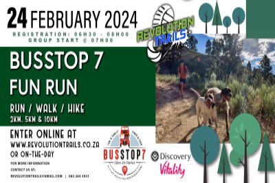 BusStop7 Fun Run/Walk - 24 February 2024