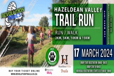 Hazeldean Valley Trail Run/Walk - 17 March 2024