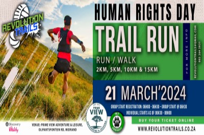 Human Rights Day Trail Run/Walk - 21 March 2024