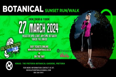 Botanical Sunset Run/Walk - 27 March 2024