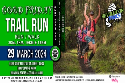 Good Friday Trail Run/Walk - 29 March 2024