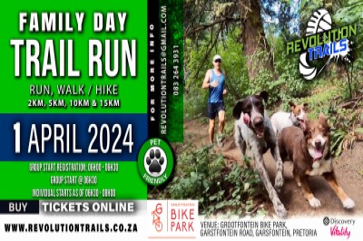 Family Day Trail Run/Walk - 1 April 2024