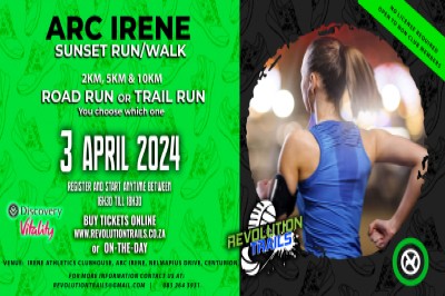 ARC Irene Sunset Run/Walk - 3 April 2024