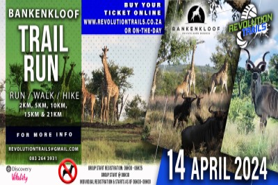 Bankenkloof Trail Run/Walk - 14 April 2024