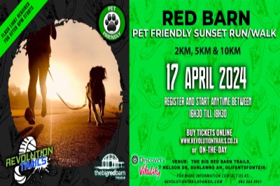 Barn Pet Friendly Sunset Run/Walk - 17 April 2024
