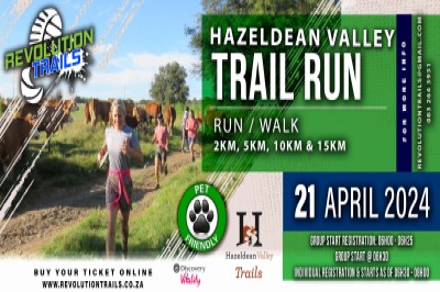 Hazeldean Valley Trail Run/Walk - 21 April 2024