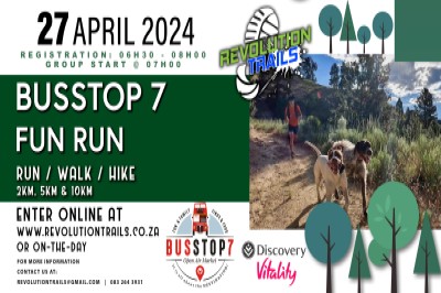 BusStop7 Fun Run/Walk - 27 April 2024